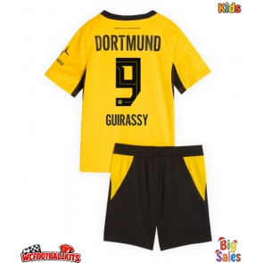Borussia Dortmund Serhou Guirassy #9 Replica Home Stadium Kit for Kids 2026-27 Short Sleeve (+ pants)